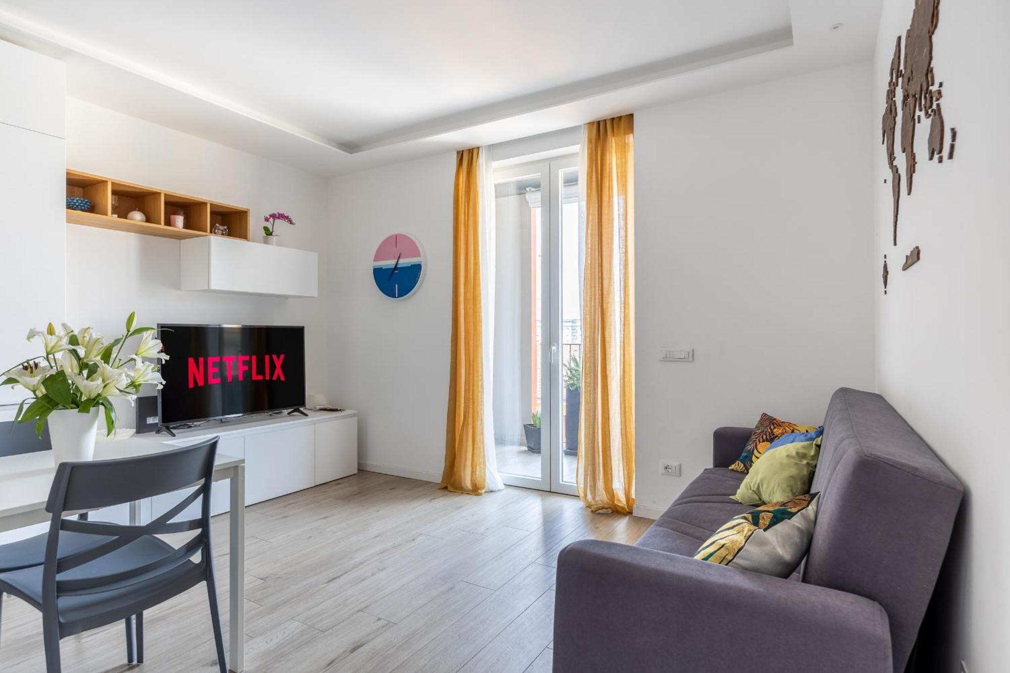 Free Private Parking - Metro Line 5 Min Cozy Appartamento